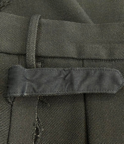 Yohji Yamamoto POUR HOMME サイドベルト シャーリング タックパンツ メンズ SIZE S ヨウジヤマモトプールオム
