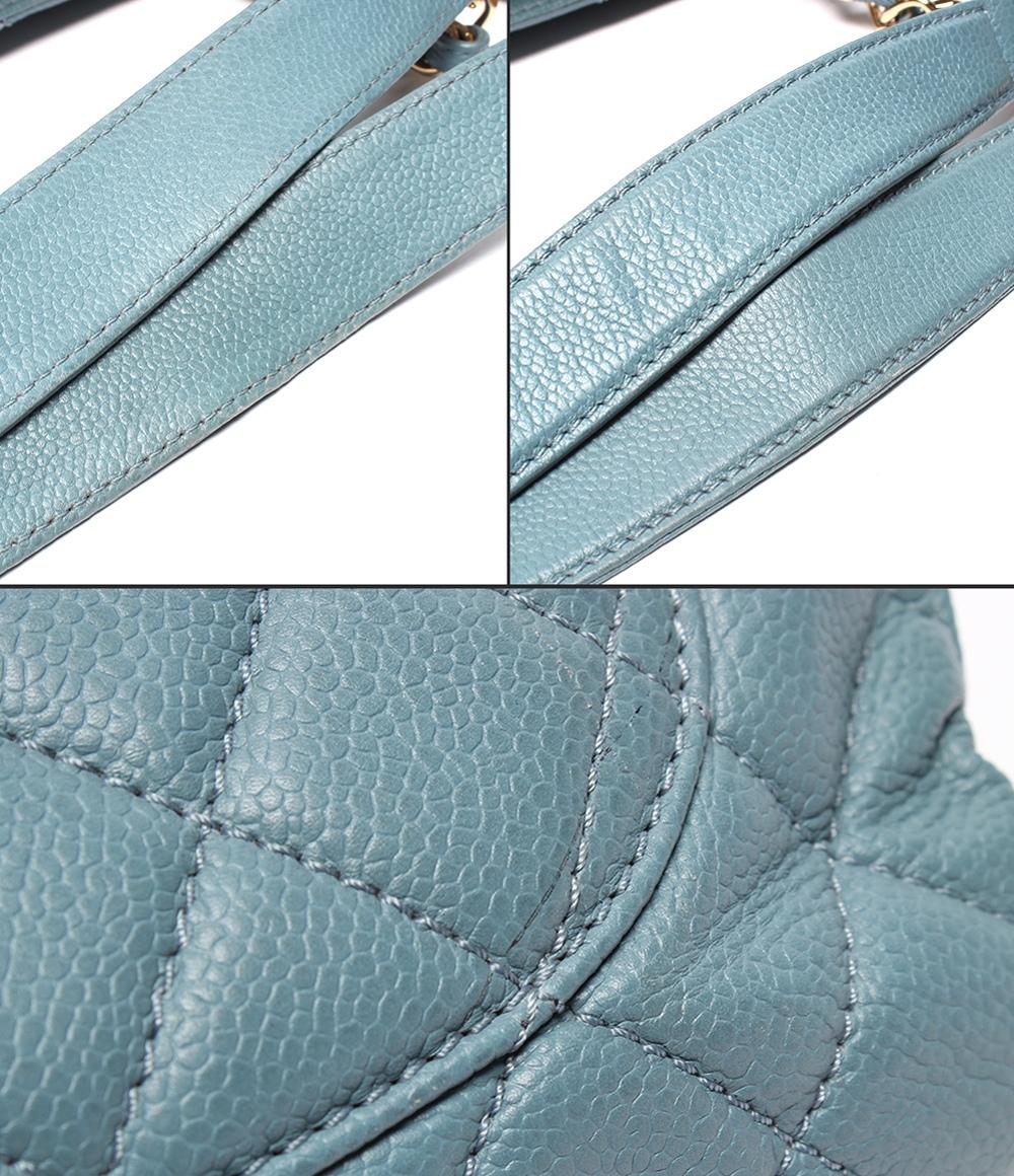 シャネル GST チェーン トートバッグ キャビアスキン ゴールド金具 肩掛け レディース CHANEL