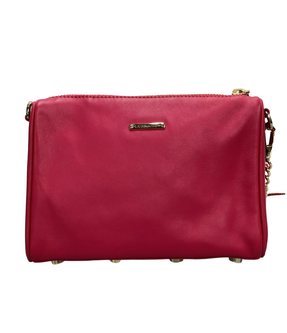 Rebecca Minkoff ショルダーバッグ 斜め掛け チェーン レザー