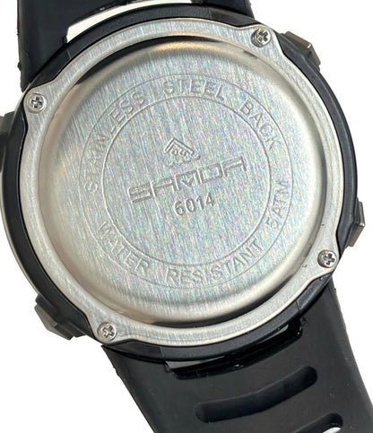 美品 SANDA 腕時計 クオーツ 6014 メンズ サンダ