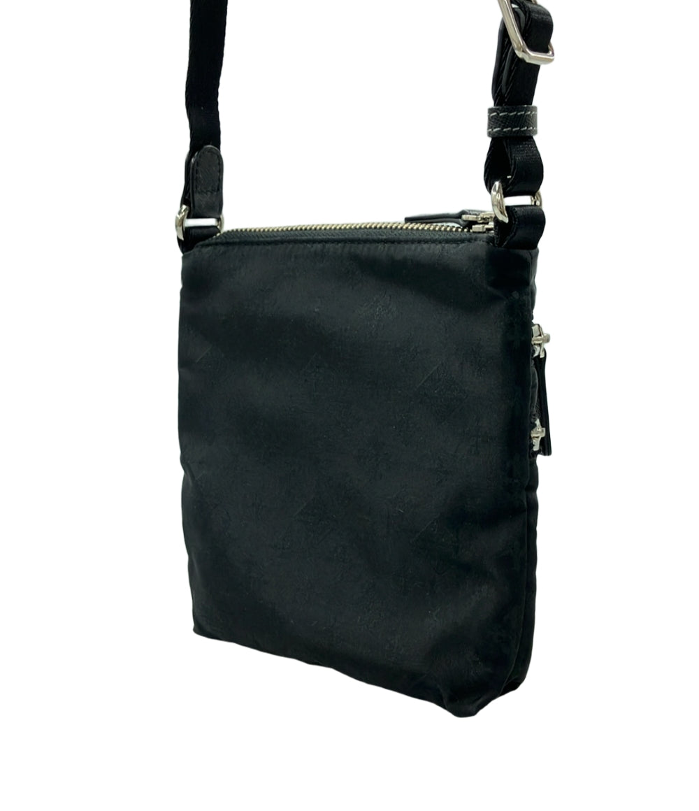 ラシット モノグラムナイロンミニショルダーバッグ 斜め掛け レディース russet