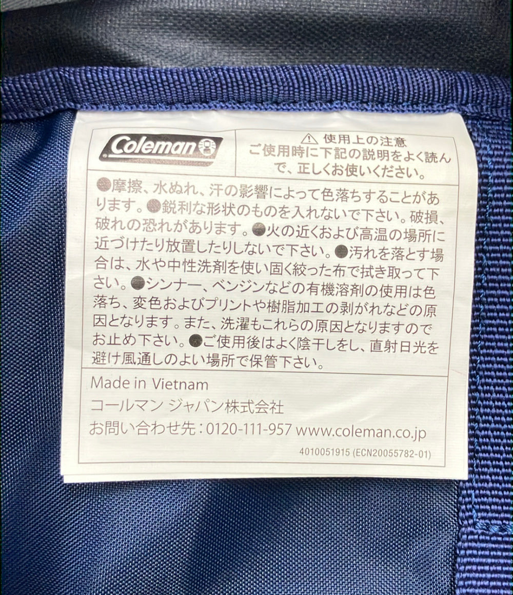 美品 Coleman リュック デイパック トレックパック ボーダー柄 キッズ コールマン
