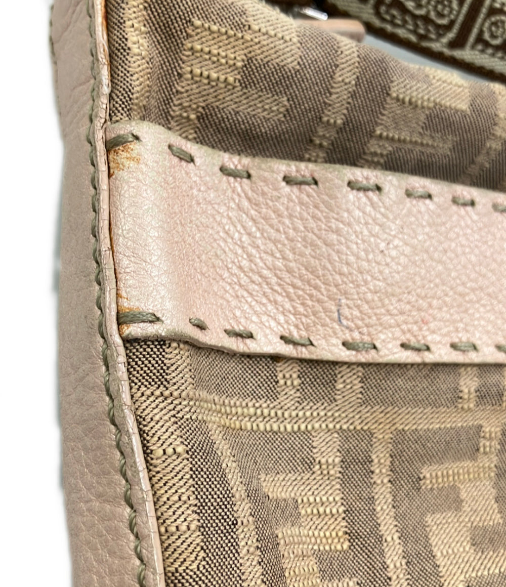 FENDI ショルダーバッグ 斜め掛け ズッカ柄 Selleria  セレリア レディース フェンディ