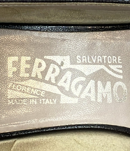 サルヴァトーレフェラガモ ストラップパンプス レディース SIZE 7 1/2 (XL) Salvatore Ferragamo