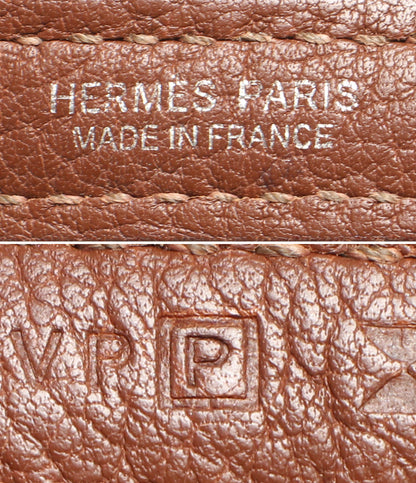 HERMES ハンドバッグ □P刻印 シルバー金具 ガーデンパーティTPM レディース エルメス