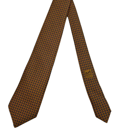 美品 エルメス ネクタイ シルク100% メンズ HERMES