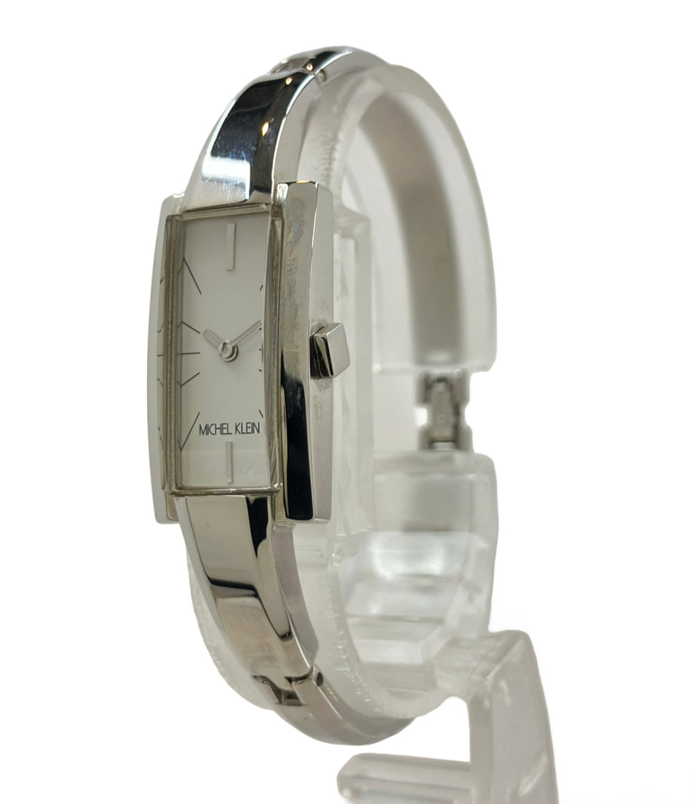 MICHEL KLEIN 腕時計 クオーツ シルバー V220-6580 レディース ミッシェルクラン