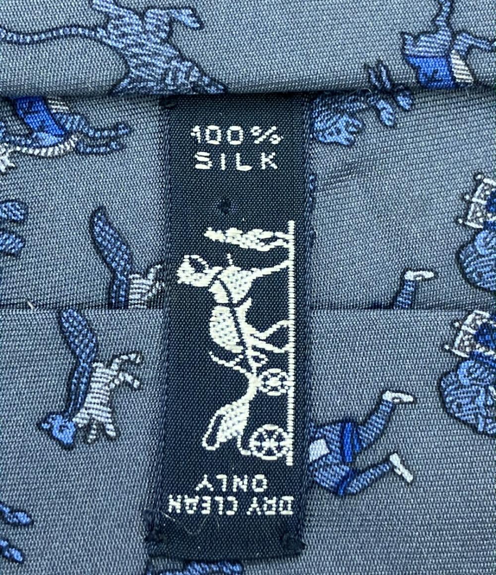 HERMES ネクタイ シルク100% 963 IA メンズ エルメス