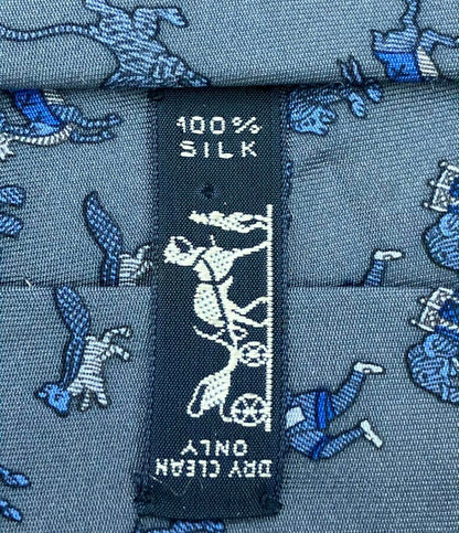 HERMES ネクタイ シルク100% 963 IA メンズ エルメス