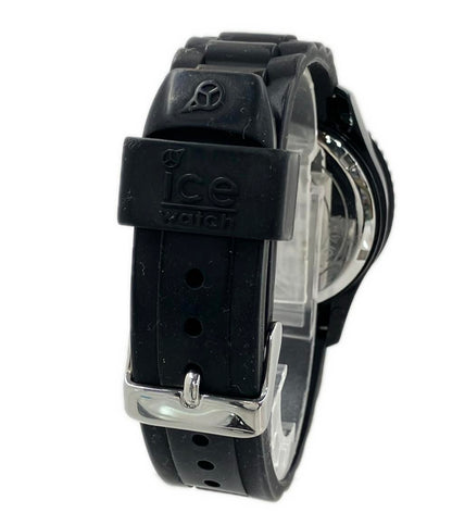 ice watch 腕時計 クオーツ ブラック レディース メンズ アイスウォッチ