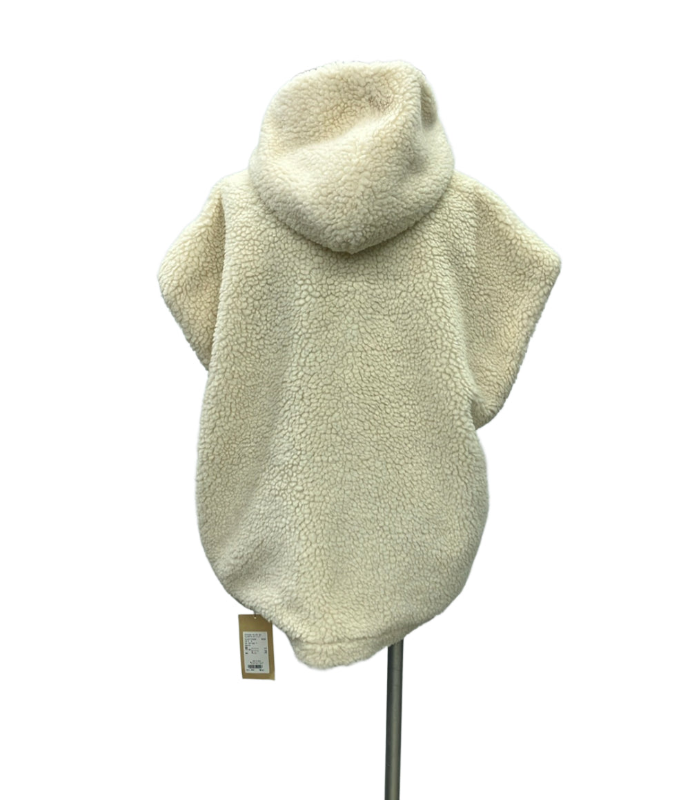 Curensology ボアフーディーベスト フロントジップ タグ付き 23AW