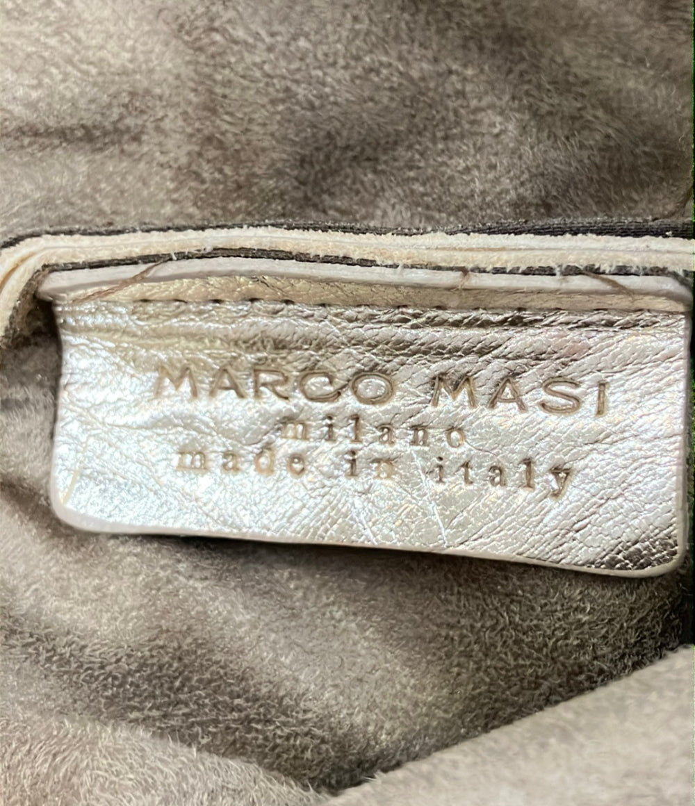 MARCO MASI ショルダーバッグ 肩掛け 巾着 レディース マルコマージ