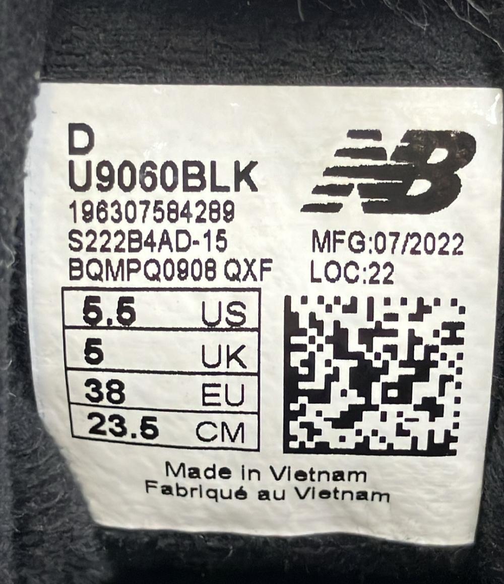 NEW BALANCE ローカットスニーカー U9060BLK レディース SIZE 23.5 (M) ニューバランス