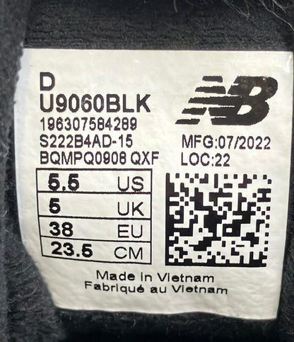 NEW BALANCE ローカットスニーカー U9060BLK レディース SIZE 23.5 (M) ニューバランス