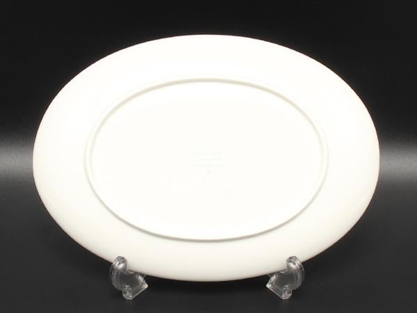 美品 ティファニー オーバルプラター プレート 皿 26cm リーフ TIFFANY&Co.