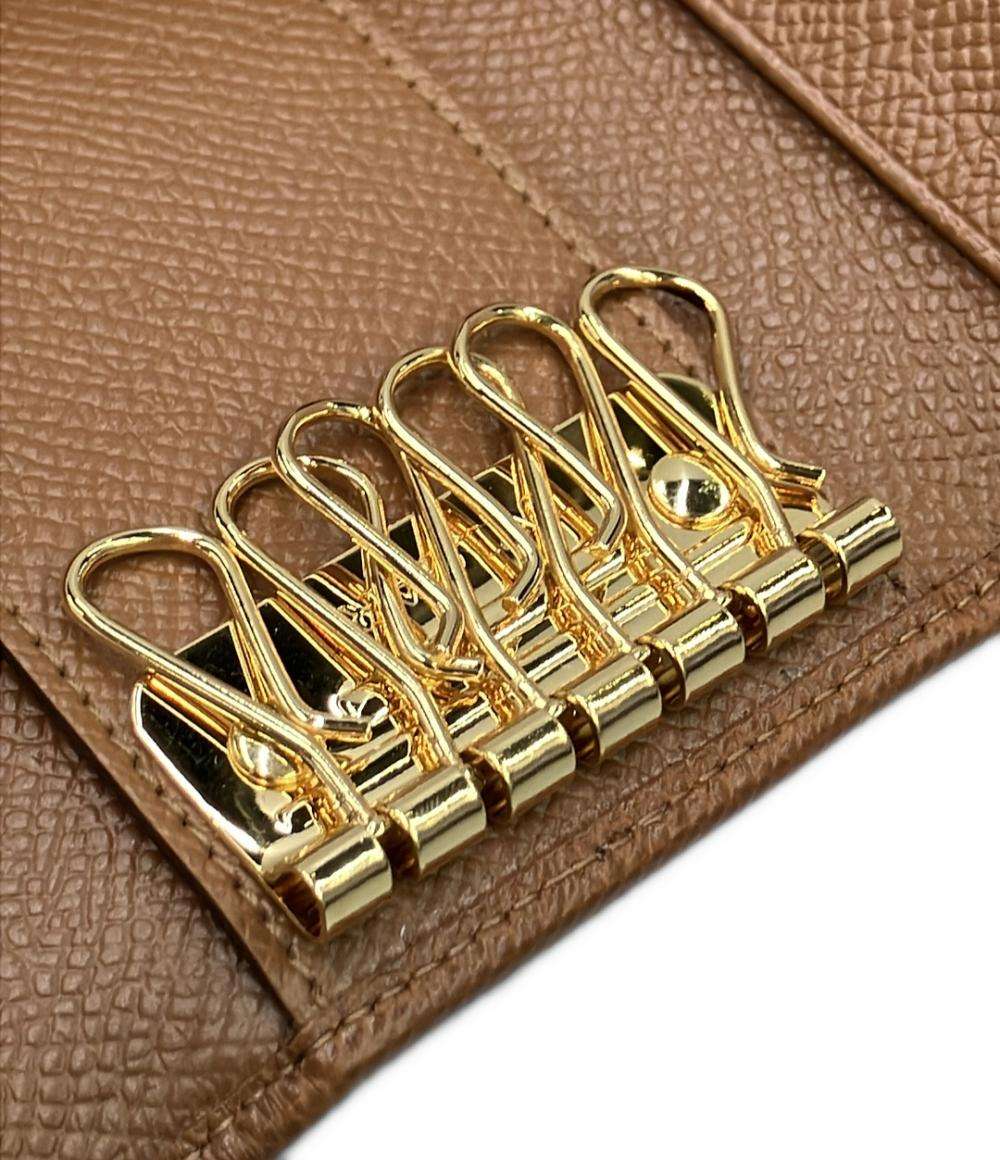 美品 BVLGARI 6連キーケース レディース メンズ ブルガリ