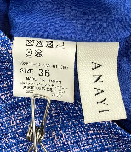 ANAYI ノースリーブ ワンピース レディース SIZE 36 (XS) アナイ
