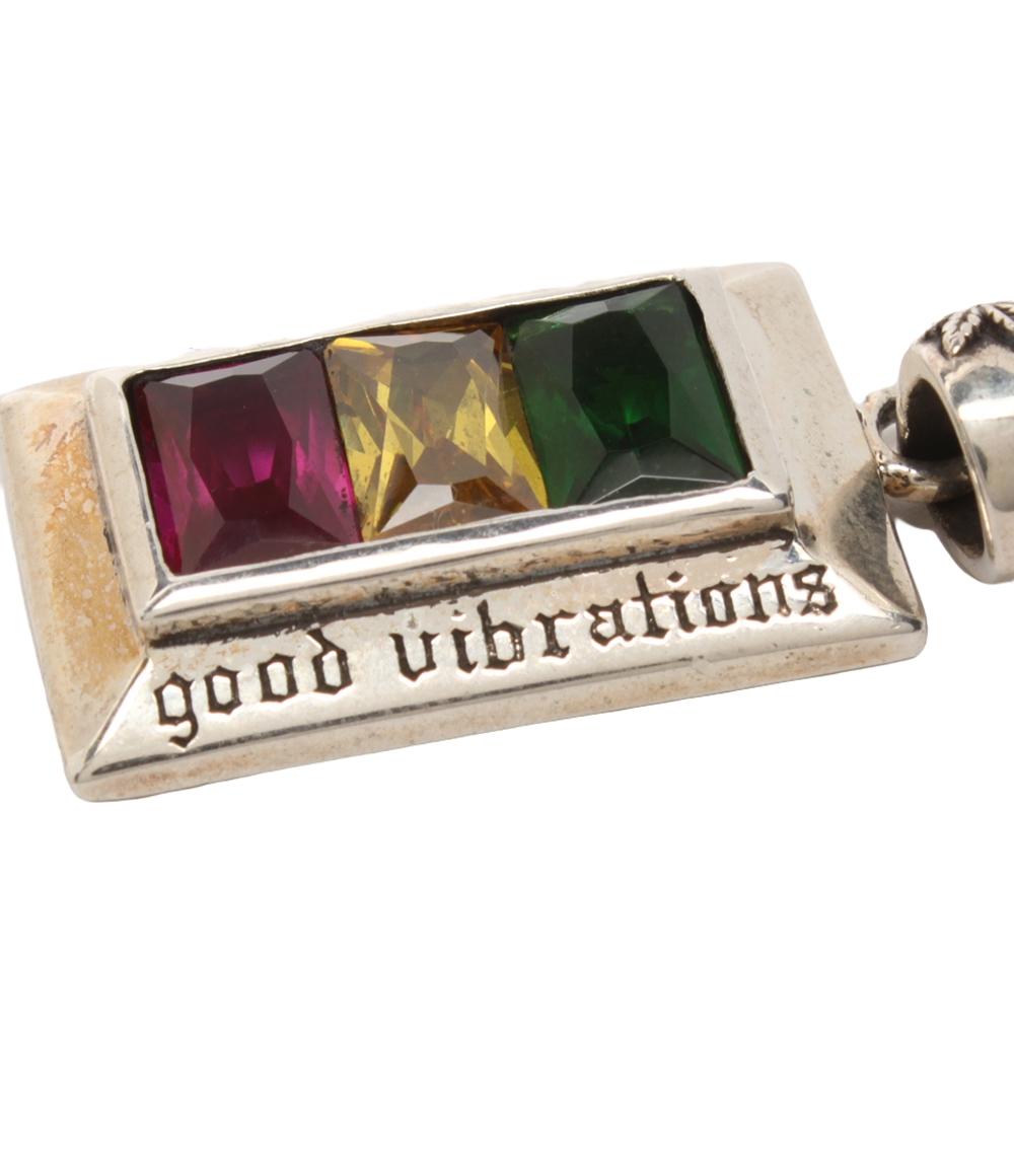 グッドバイブレーションズ ペンダントトップ ユニセックス good vibrations