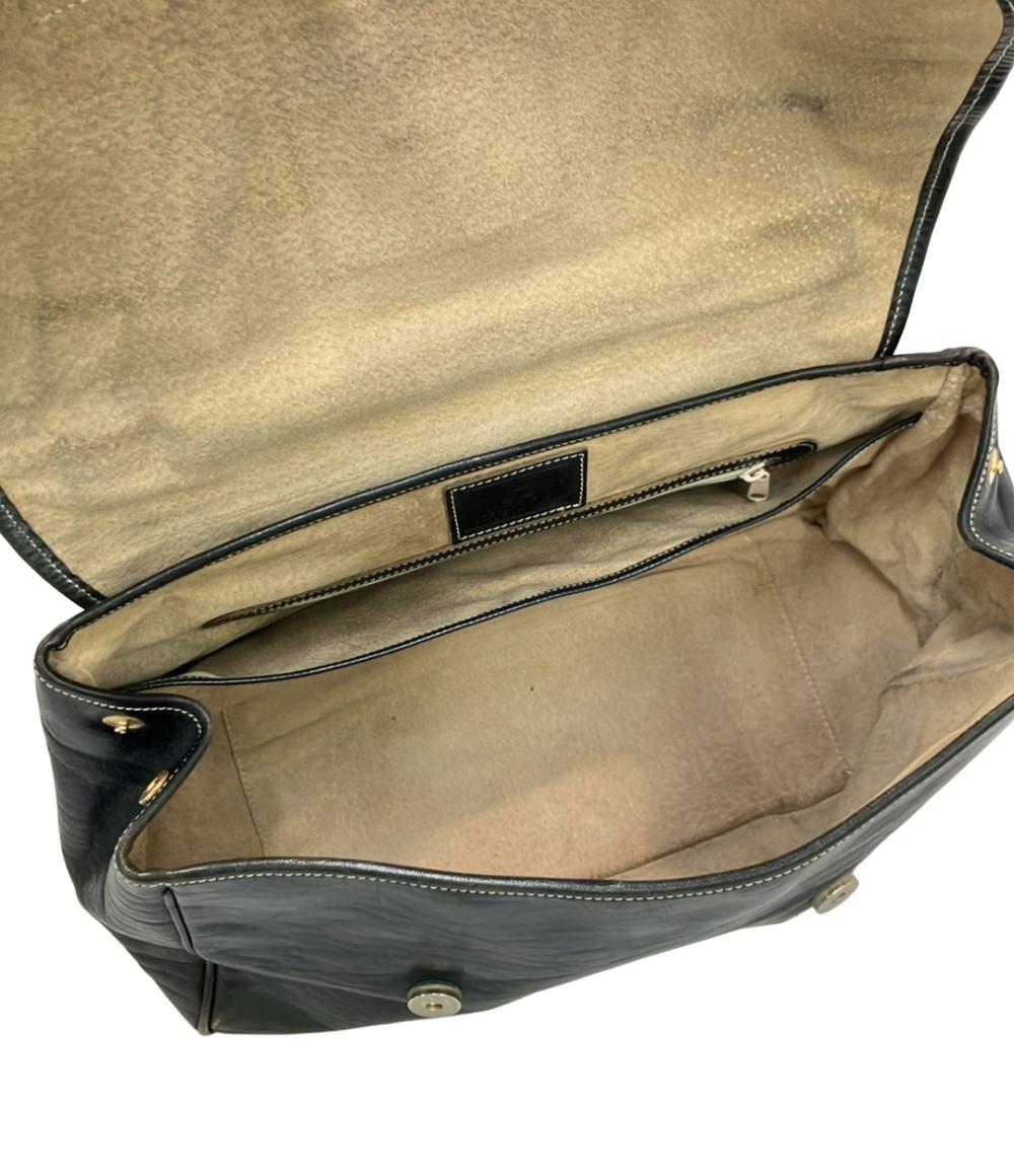 HIROFU ハンドバッグ ショルダーバッグ 2WAY 斜め掛け レザー メンズ ヒロフ