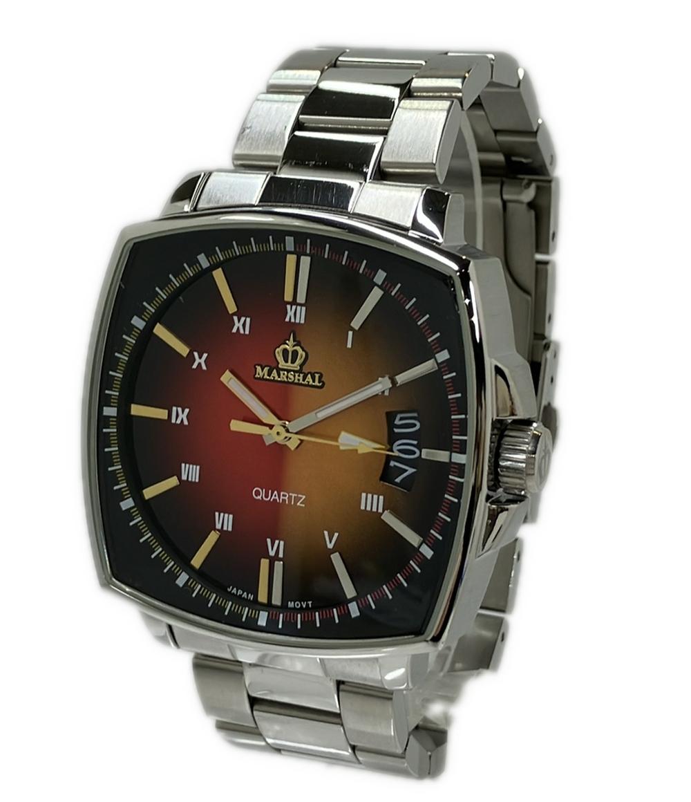 美品 MARSHAL 腕時計 クオーツ MRZ010-MS メンズ マーシャル