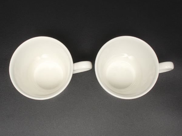 美品 WEDGWOOD マグカップ 2点セット ペア フェスティビティ アイボリー ウエッジウッド