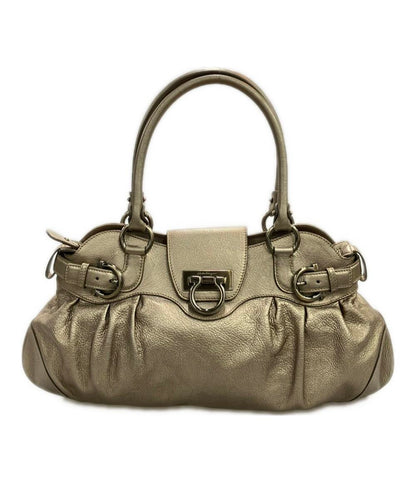Salvatore Ferragamo ハンドバッグ レザー ガンチーニ レディース サルバトーレフェラガモ