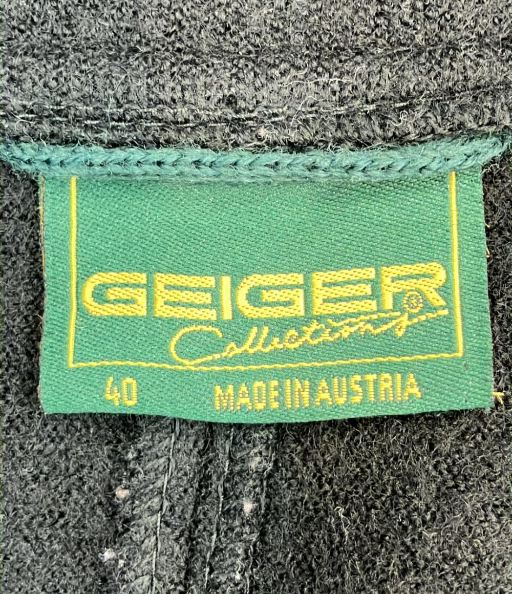 ガイガー ノーカラーコート レディース SIZE 40 (M) GEIGER