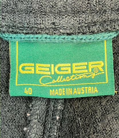 ガイガー ノーカラーコート レディース SIZE 40 (M) GEIGER