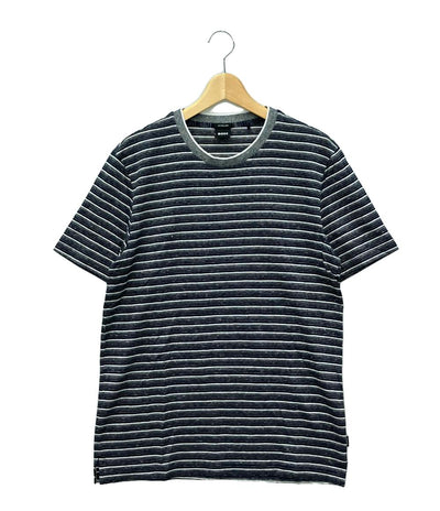 美品 ボス 半袖Tシャツ ボーダー メンズ SIZE M (M) BOSS