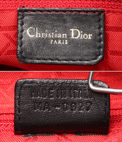 Christian Dior 2WAYハンドバッグ ショルダーバッグ 肩掛け レディ ディオール カナージュ レディース クリスチャンディオール