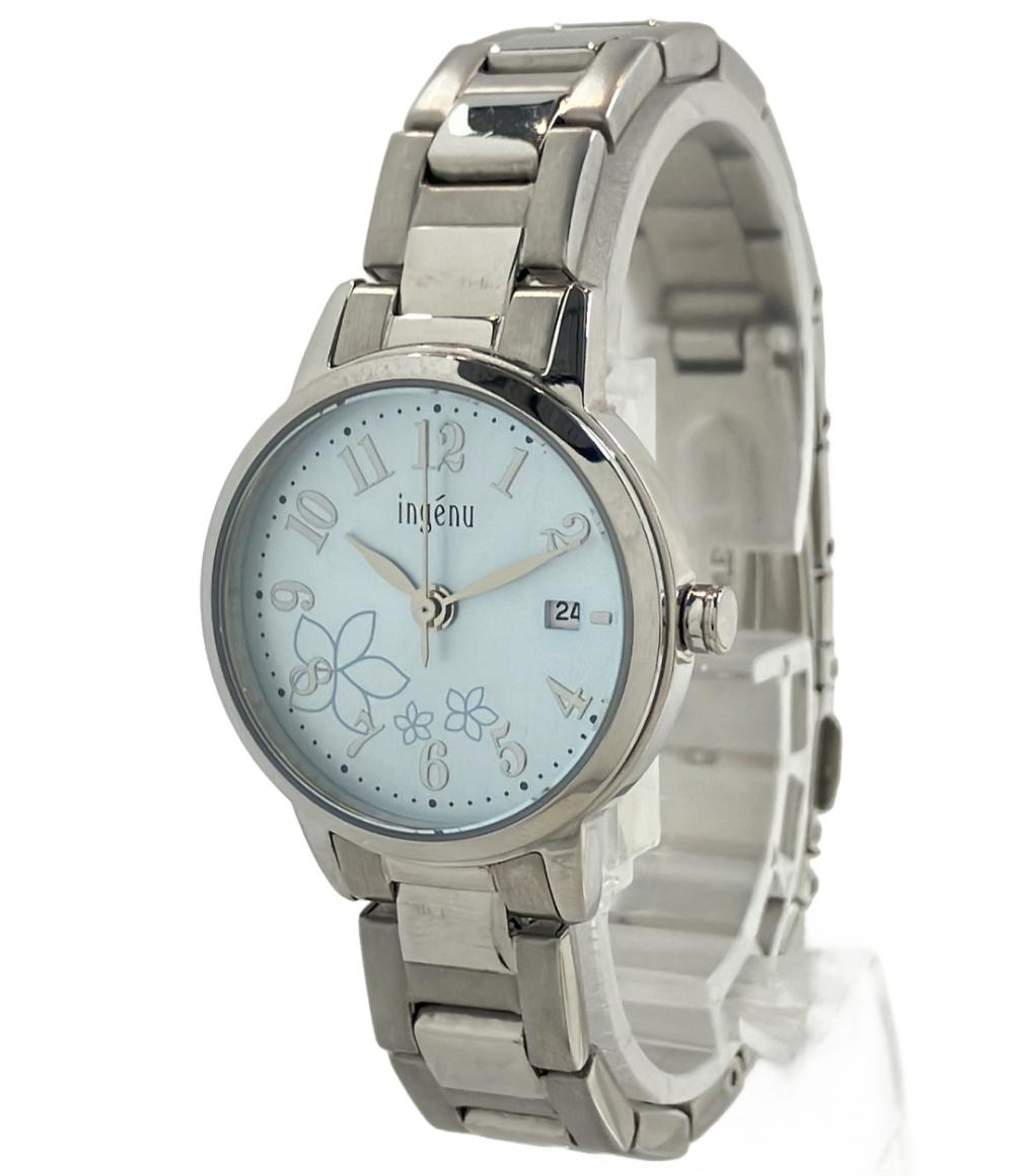 セイコー 腕時計 ALBA アルバ ingenu クオーツ ブルー VJ22-KL40 レディース SEIKO