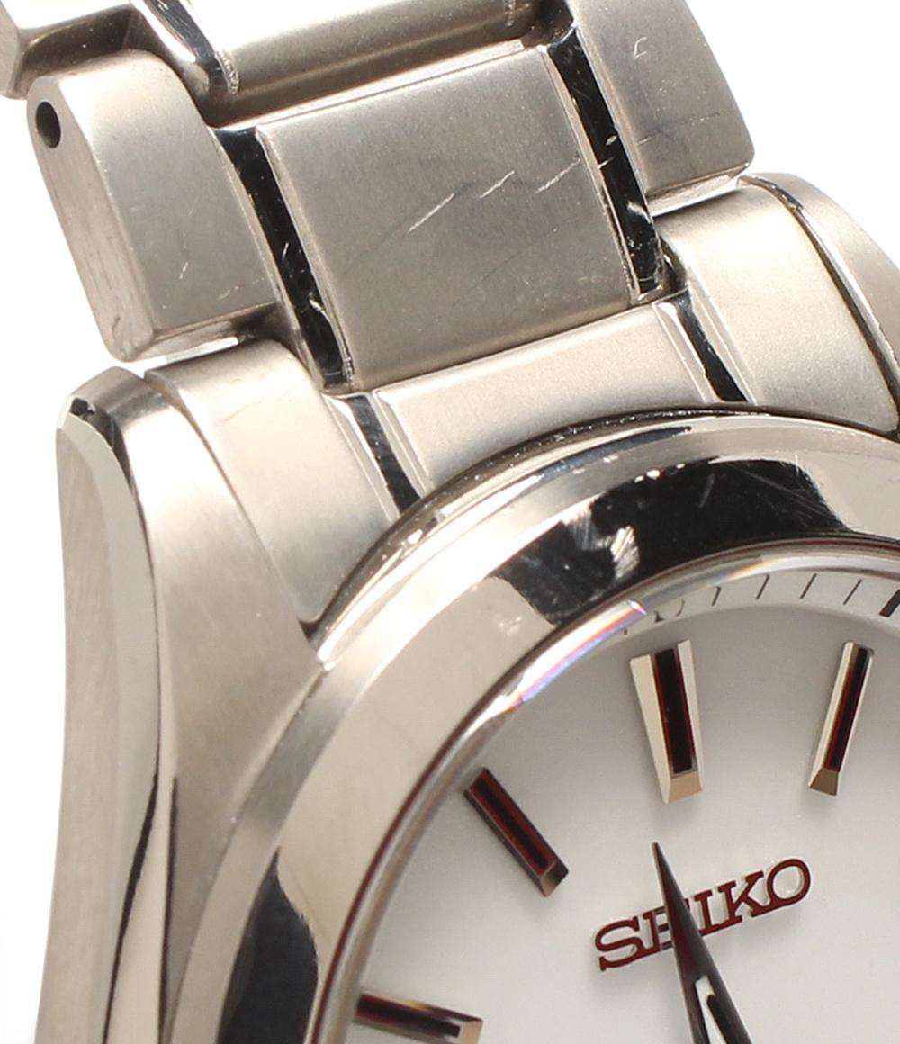 SEIKO 腕時計 ソーラー ホワイト 7B52-0AK0 メンズ セイコー – Rehello