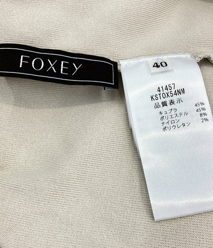 美品 フォクシー 半袖ニット ジェリービーンセーター 41457 レディース SIZE 40 (M) FOXEY