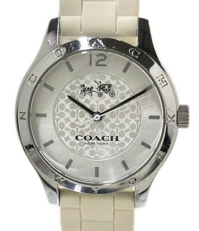 COACH 腕時計 クオーツ シルバー CA.79.7.95.1260 レディース メンズ コーチ