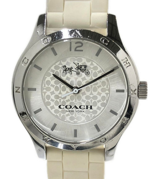 COACH 腕時計 クオーツ シルバー CA.79.7.95.1260 レディース メンズ
