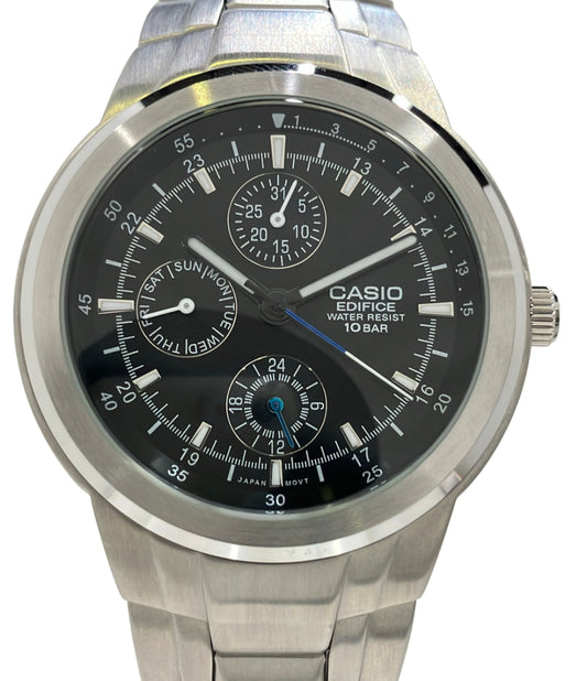 CASIO 腕時計 エディフィス EDFICE クオーツ ブラック EF-305 メンズ カシオ