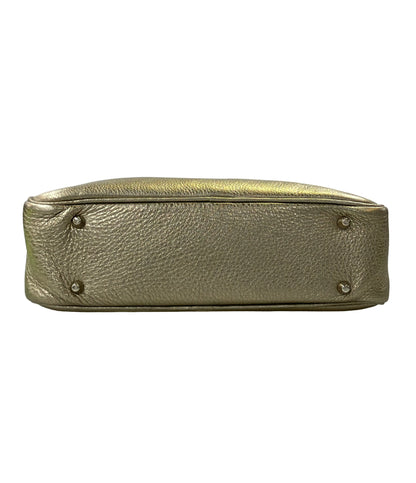 美品 Jacques le corre 2way ハンドバッグ ショルダーバッグ 斜め掛け メタリック レディース ジャック・ル・コール