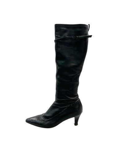 訳あり サルヴァトーレフェラガモ ロングブーツ レディース SIZE 6 1/2 (L) Salvatore Ferragamo