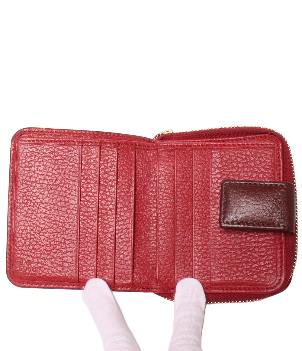 GUCCI 二つ折り財布 GGキャンバス 346056 2184 レディース グッチ