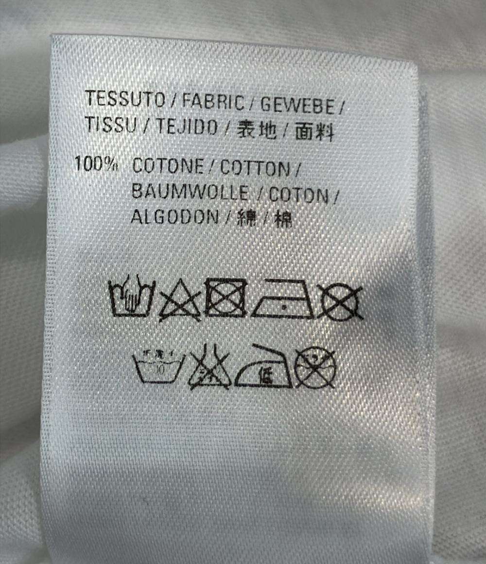 BALENCIAGA 半袖Tシャツ スモールロゴ コットン100% 556107 TYK28 9000 レディース SIZE S バレンシアガ