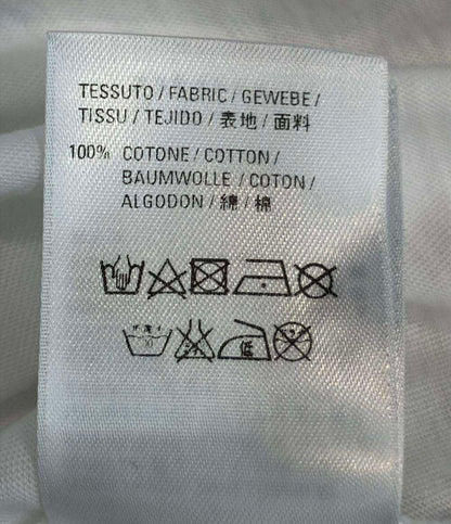 BALENCIAGA 半袖Tシャツ スモールロゴ コットン100% 556107 TYK28 9000 レディース SIZE S バレンシアガ