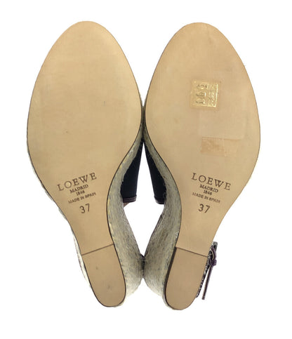 ロエベ 美品 タッセルウエッジソールサンダル      レディース SIZE 37 (L) LOEWE