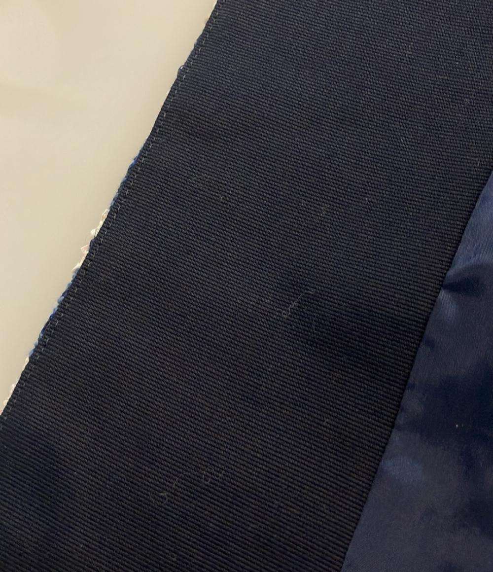 TOMORROWLAND ジレ ベスト カーディガン フルールボーダー フロンタブルジレ 14-07-51-07153 レディース SIZE 36 (XS) トゥモローランド