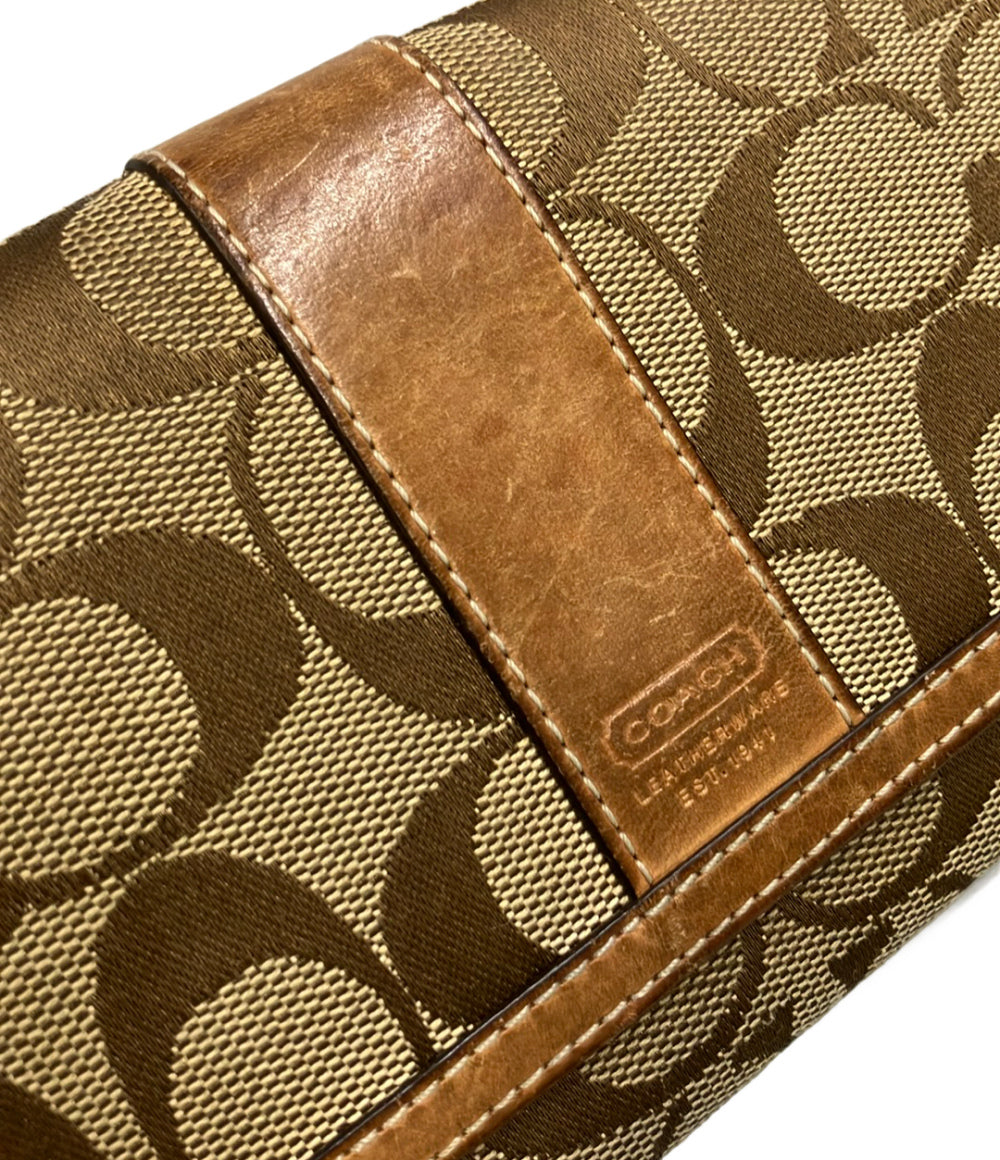 COACH 長財布 シグネチャー レディース コーチ