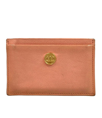 シャネル カードケース ゴールド金具 9番台 ココボタン レディース CHANEL