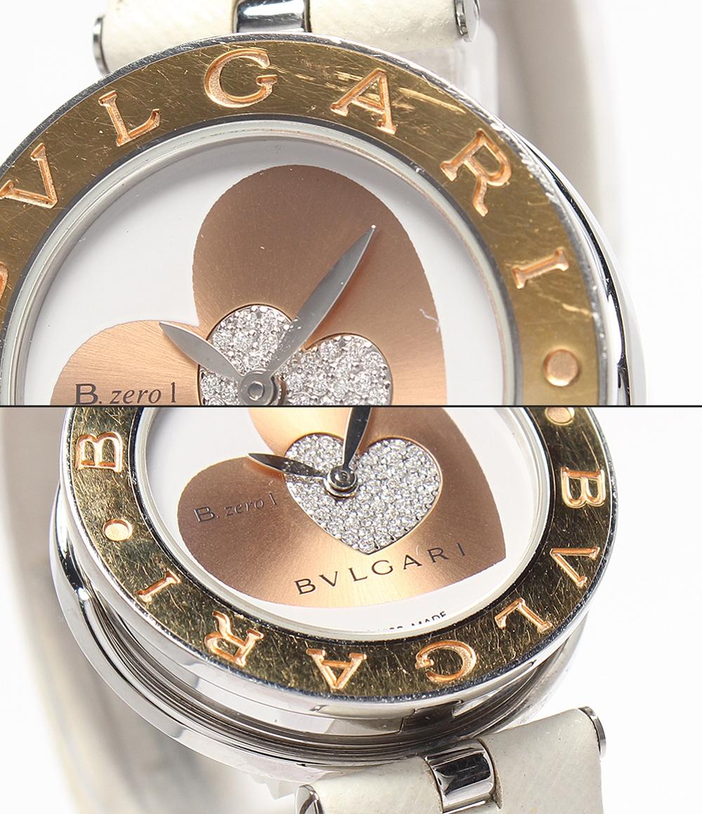 BVLGARI 腕時計 ダブルハート B.zero1 クオーツ BZP30S レディース ブルガリ