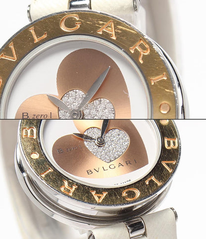 BVLGARI 腕時計 ダブルハート B.zero1 クオーツ BZP30S レディース ブルガリ