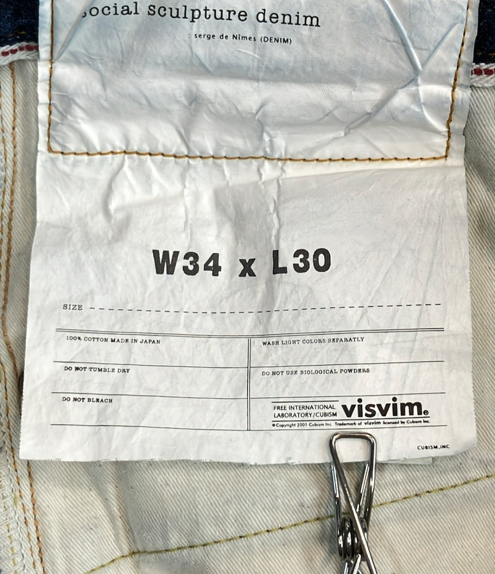 VISVIM デニムパンツ メンズ SIZE W34×L30 ビズビム