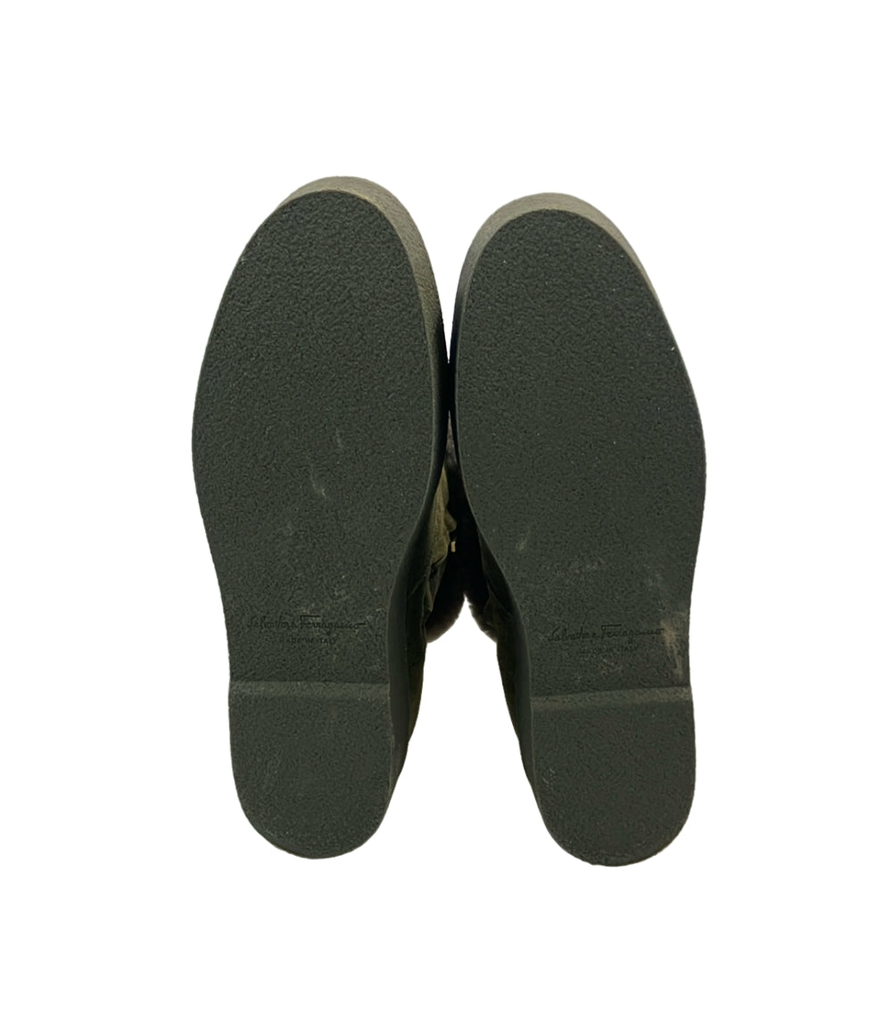 Salvatore Ferragamo ムートンブーツ レディース SIZE 6 M サルヴァトーレフェラガモ