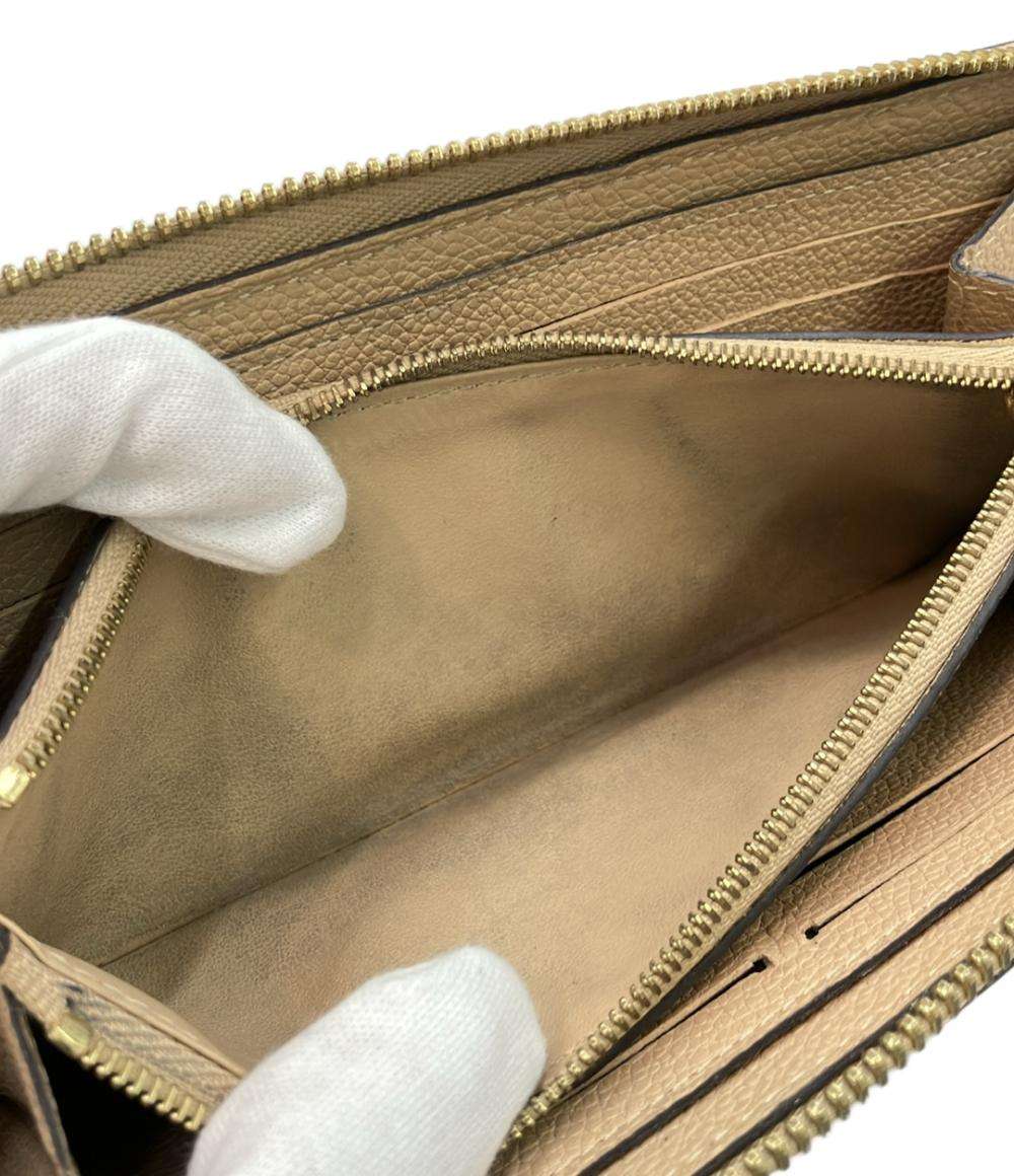 LOUIS VUITTON ラウンドファスナー長財布 モノグラムアンプラント ポルトフォイユ クレマンス M60713 レディース ルイ・ヴィトン